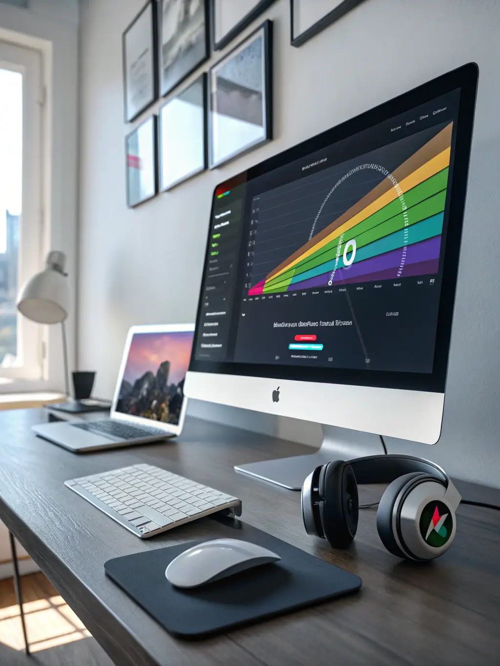 A screenshot of the AI Sales Engine platform showcasing automated workflow features, with clear visual representations of task automation and progress tracking.