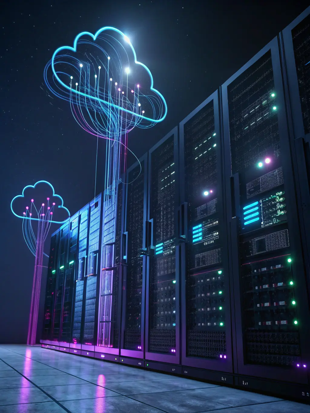 A visual representation of unified data management within the AI Sales Engine platform, showing seamless integration and accessibility of customer data.