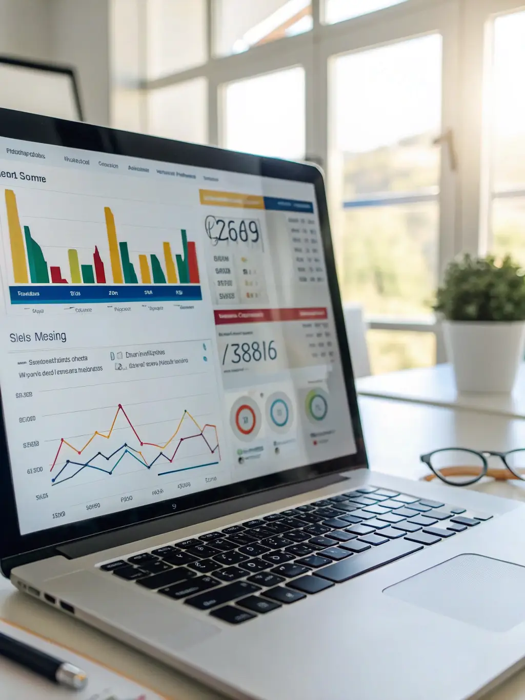 A visual representation of the AI Sales Engine lead scoring system, with leads ranked based on their likelihood to convert, using a clear and intuitive dashboard.